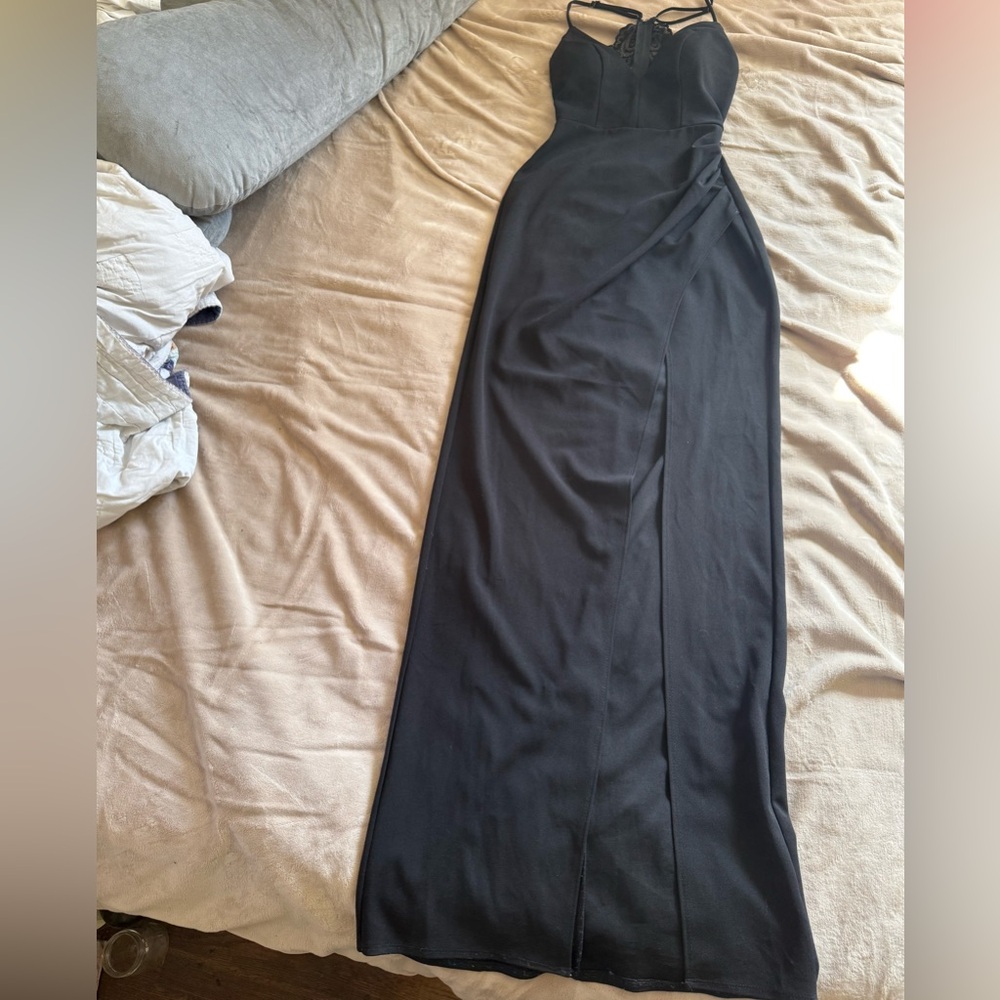 Honey and Rosie Black Maxi Dress - Picture 3 of 7